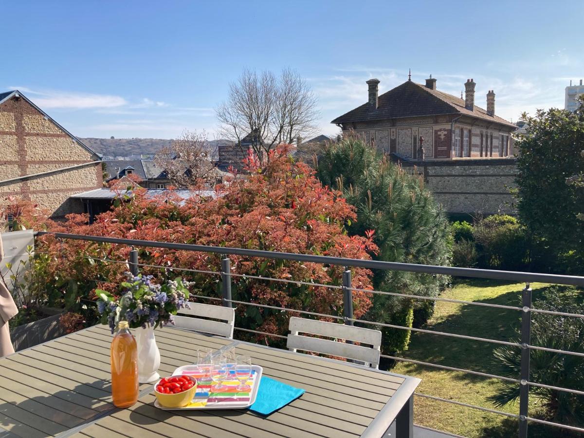 Maison Avec Grand Jardin Et Terrasse Dans Quartier De La Benedictine Fécamp Exteriér fotografie